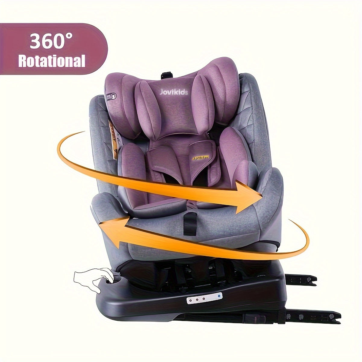 360-degree Swivel Car Seat | Top Tether | Portable & Durable - SafetyFirst