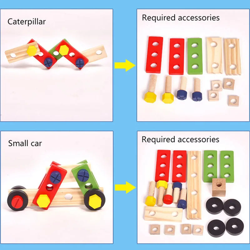 Educational Montessori Kids Toys Toolbox - Inspire Creativity & Learning