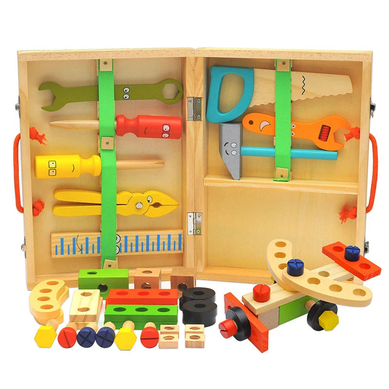 Educational Montessori Kids Toys Toolbox - Inspire Creativity & Learning